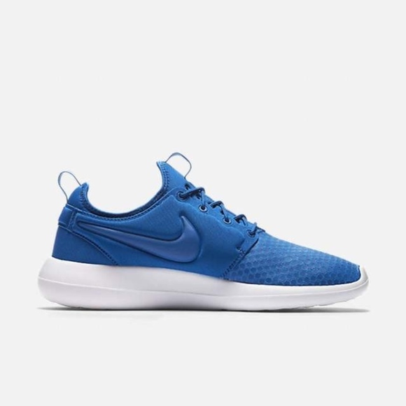 Nike ROSHE TWO SE Men's Running Shoes - Blue Jay - Picture 4 of 6